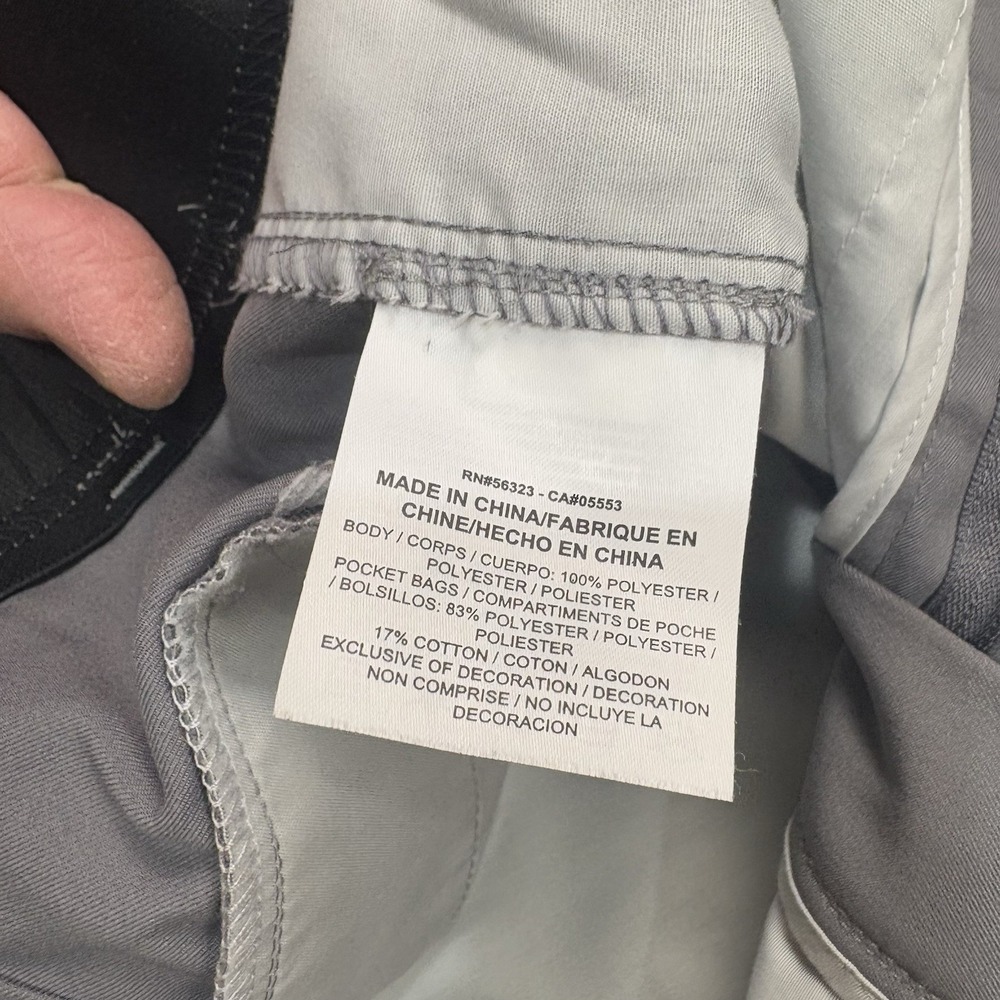 Nike Dri-FIT Mens Golf Pants 36x29.5 Gray Polyester Stretch - Picture 7 of 14